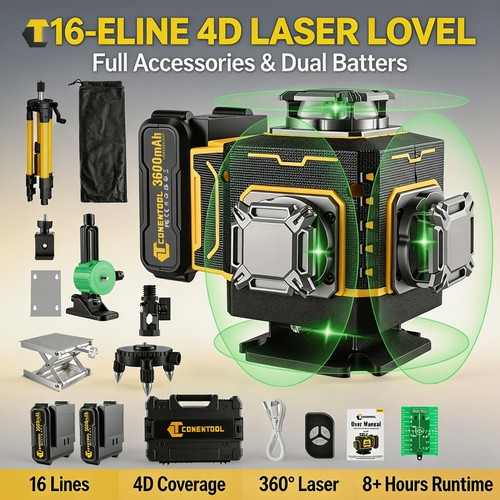 Laser with tripod - laser, a