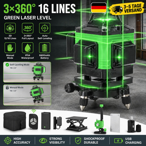 Linien grüner laser - grüner,